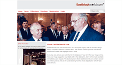 Desktop Screenshot of eastblockworld.com